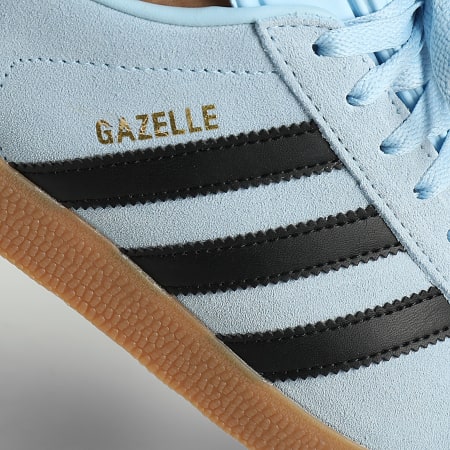Adidas Originals - Gazelle JI2076 Clear Sky Core Black Gum 2 Sneakers