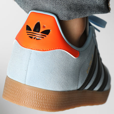 Adidas Originals - Gazelle JI2076 Clear Sky Core Black Gum 2 Sneakers