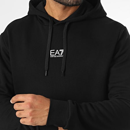 EA7 Emporio Armani Sweat Capuche 8NPM37 PJVTZ Noir LaBoutiqueOfficielle