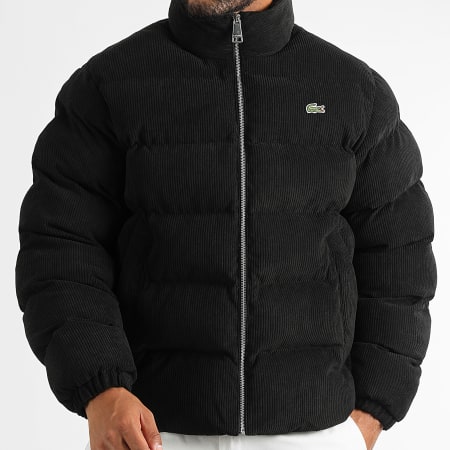 Doudoune noir lacoste on sale