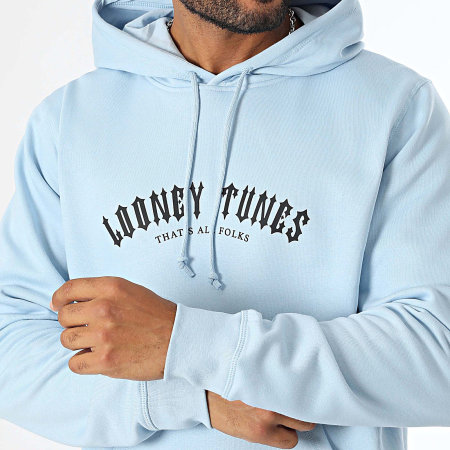 Looney Tunes - Worldwide Reverse Hoodie Lichtblauw Zwart