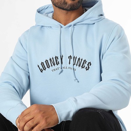 Looney Tunes - Worldwide Reverse Hoodie Lichtblauw Zwart