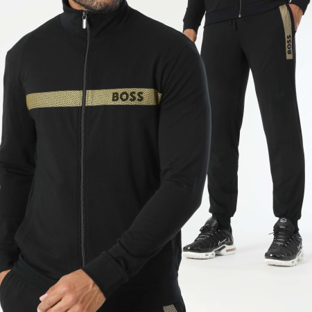 BOSS - T-shirt BOSS X Matteo Berrettini En Jersey Stretch Avec Détails Emblématiques - Noir