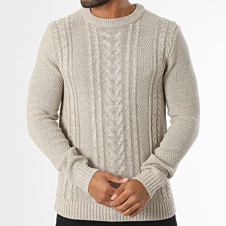 Produkt - Craig Cable Beige Sweater