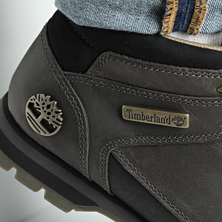 Timberland - Boots Euro Sprint Mid Lace Waterproof A2K84 Medium Gray Full Grain