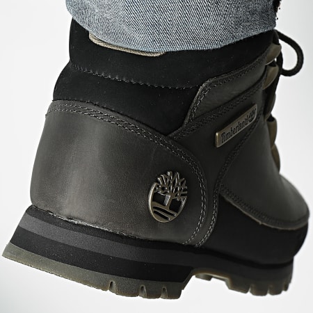 Timberland - Boots Euro Sprint Mid Lace Waterproof A2K84 Medium Gray Full Grain