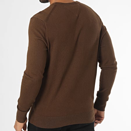 Tommy Hilfiger - Pull Pima Organic Cotton Cashmere 8046 Marron