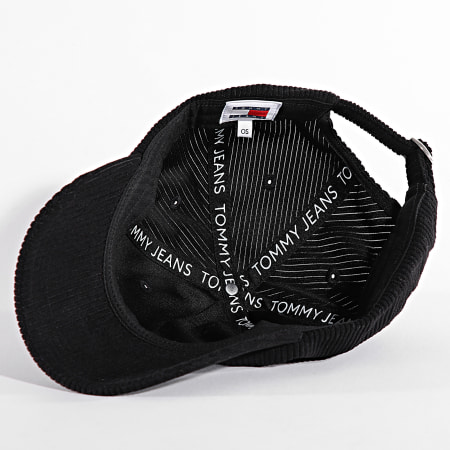 Tommy Jeans - Casquette Heritage Corduroy 2636 Noir
