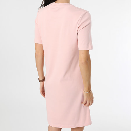 Tommy Hilfiger - Jurk Tee Shirt Regular Dames Script Gaphic 3545 Roze