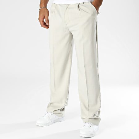 Frilivin - Pantalones gris claro