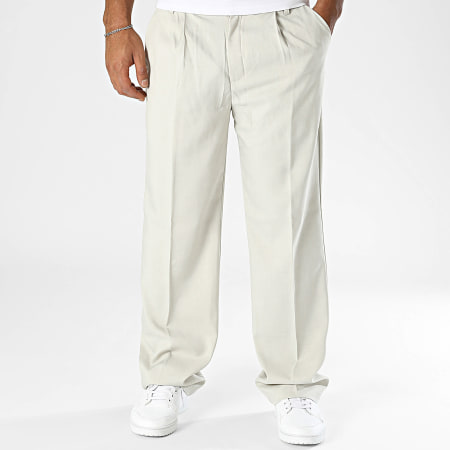 Frilivin - Pantalones gris claro