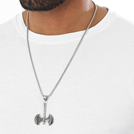 Frilivin - Collier Argenté