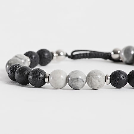Frilivin - Bracelet Noir Gris