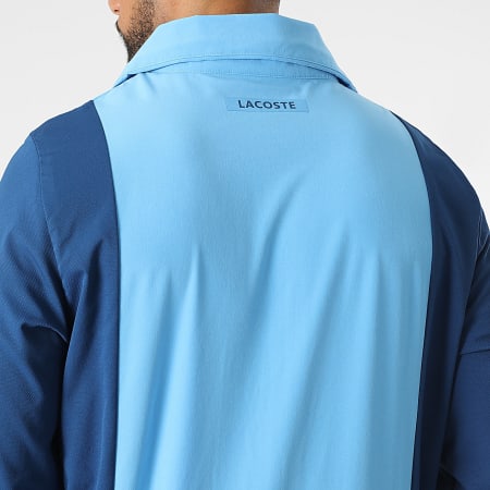 Lacoste - Ensemble De Survetement Regular Fit Logo Crocodile Bleu Clair Bleu Marine