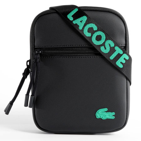 Lacoste - Sacoche Flat Crossover Bag Noir