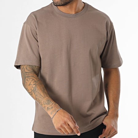 Uniplay - Tee Shirt Oversize Marron