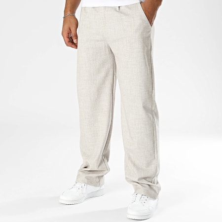 Frilivin - Pantalon Beige Chiné