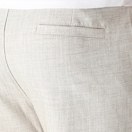 Frilivin - Pantalon Beige Chiné