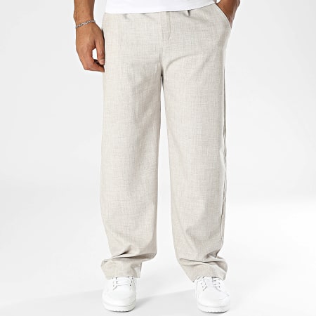 Frilivin - Pantalon Beige Chiné