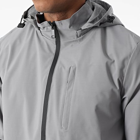 Frilivin - Veste Zippée Capuche Gris
