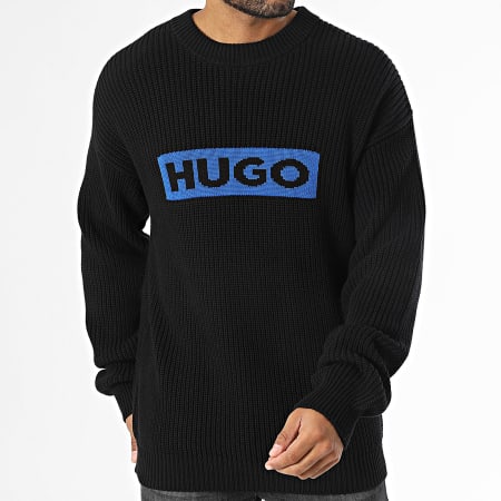 Hugo Blue - Pull Seylo 50524363 Noir