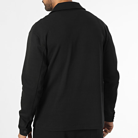 KZR - Ensemble Veste Zippée Et Pantalon Noir