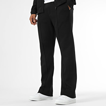 KZR - Ensemble Veste Zippée Et Pantalon Noir