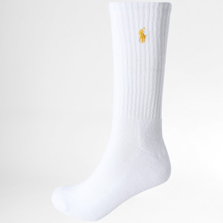 Polo Ralph Lauren - Lot De 6 Paires De Chaussettes Original Player Blanc