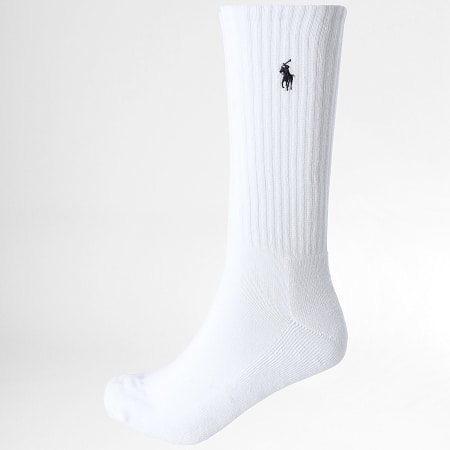 Polo Ralph Lauren - Lot De 6 Paires De Chaussettes Original Player Blanc