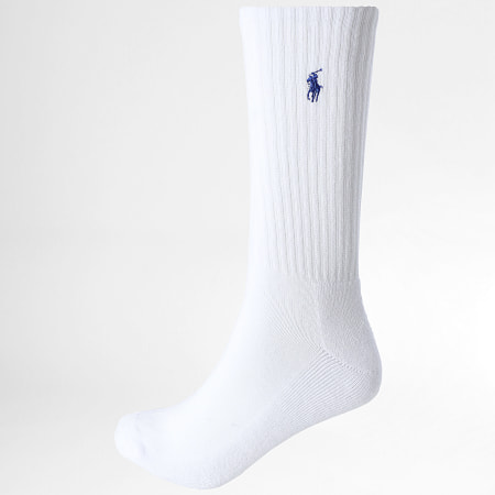 Polo Ralph Lauren - Lot De 6 Paires De Chaussettes Original Player Blanc