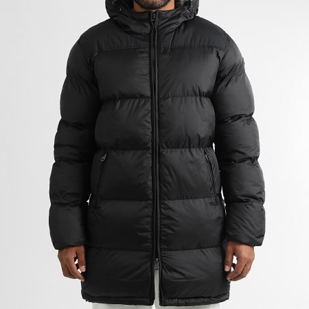 Schott NYC - Chaqueta con capucha Micks Negra