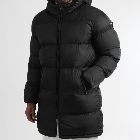 Schott NYC - Chaqueta con capucha Micks Negra