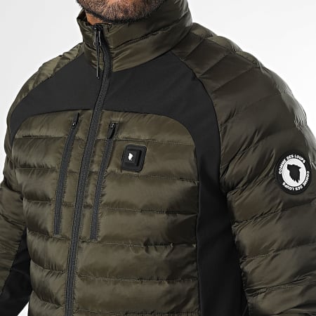 Comme Des Loups - Doudoune Chauffante Springs Vert Kaki