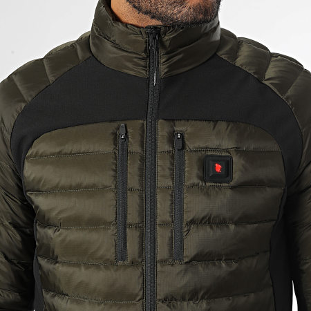 Comme Des Loups - Doudoune Chauffante Springs Vert Kaki