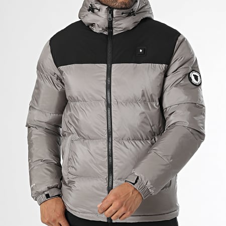 Comme Des Loups - Doudoune Chauffante Capuche Stuttgart Gris