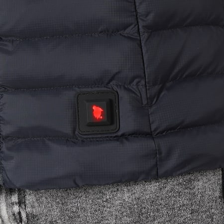 Comme Des Loups - Doudoune Sans Manches Chauffante Femme Paris Bleu Marine