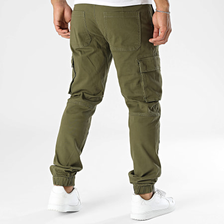 Only And Sons - Pantalon Cargo Calle Life Vert Kaki
