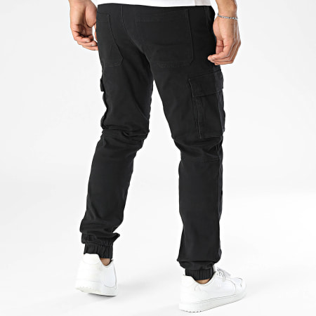 Only And Sons - Pantalon Cargo Calle Life Noir