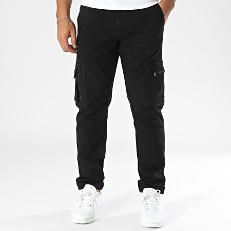 Only And Sons - Pantalon Cargo Cam Paw Noir