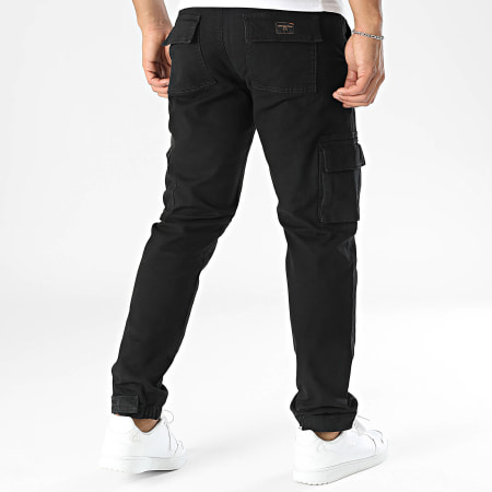 Only And Sons - Pantalon Cargo Cam Paw Noir