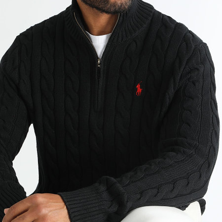 Pull Col Montant Zippe Original Player Noir