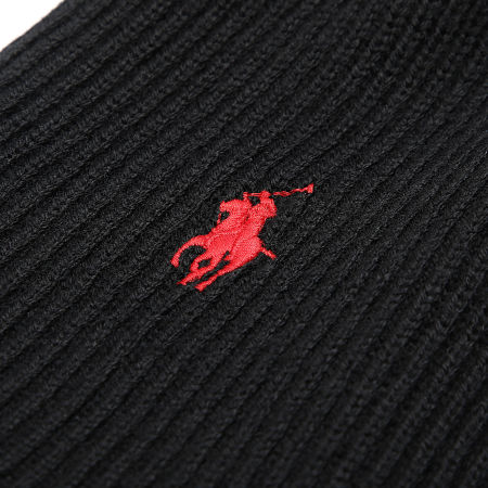 Polo Ralph Lauren - Originele Player Sjaal Zwart