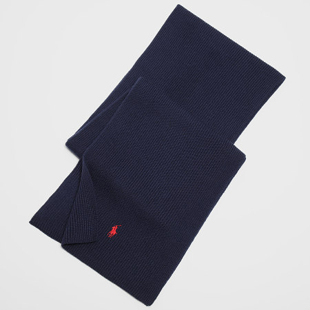 Polo Ralph Lauren - Echarpe Original Player Bleu Marine