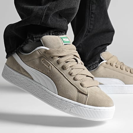 Puma Baskets Suede XL 395205 Oak Branch Puma White