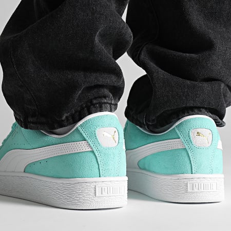 Puma Baskets Suede XL 395205 Mint Puma White