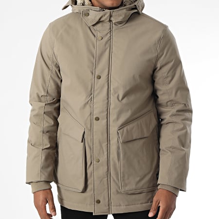 Teddy Smith - Parka con capucha Donald 11817063D Beige