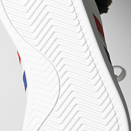 Adidas Sportswear - Baskets Grand Court 2.0 IG9224 Footwear White Semi Lucid Blue Better Scarlet