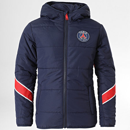 PSG - Abrigo con capucha para niño P24141 Azul marino