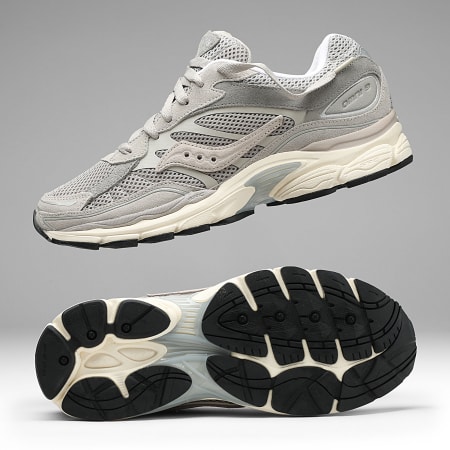 Saucony - Progrid Omni 9 Grijs Sneakers