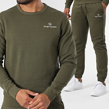 Sergio Tacchini Ensemble De Survetement Salice Nason Vert Kaki Ryses